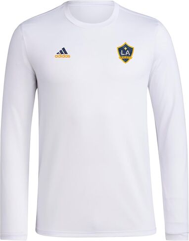 adidas Men's La Galaxy Long Sleeve Pre-Game T-Shirt in Saudi Arabia