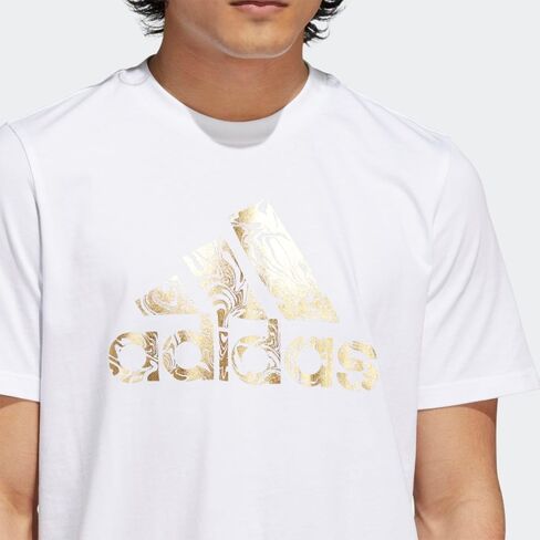 adidas Foil Badge of Sport Graphic Mens T-Shirt 3XL Black in Saudi Arabia