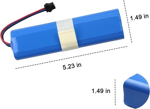 ZTHY Replacement Battery Compatible with Mamibot eXVAC 890, Garlyn SR-800 Max, SUN-INTE-279, Onson J30 Pro, Viomi S9, Viomi D800,Lenovo LR1 S9 VXVC07 1112131415 Robot Vacuum Cleaner 14.4V 5200mAh in Saudi Arabia