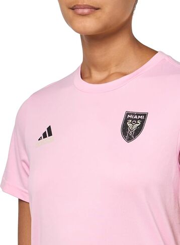 adidas Women's Inter Miami Cf Short Sleeve Pre-Game T-Shirt in Saudi Arabia