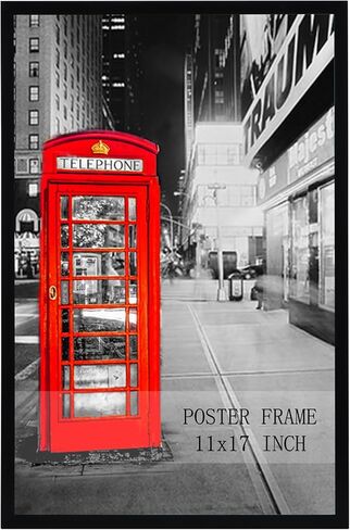 Lavezee 12x36 Poster Frame Black Display 12 x 36 Inch Photo Picture Frame for Wall, Pack of 1 in Saudi Arabia
