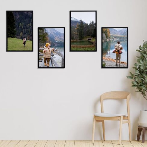 Lavezee 12x36 Poster Frame Black Display 12 x 36 Inch Photo Picture Frame for Wall, Pack of 1 in Saudi Arabia