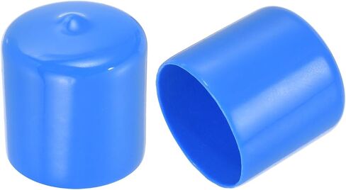 uxcell 30pcs Rubber End Caps 25mm(1 inch) ID Vinyl Round Tube Bolt Cap Cover Screw Thread Protectors Pink in Saudi Arabia