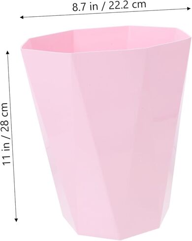 Unomor 1 قطعة حاوية إعادة التدوير المفتوحة، سلة مهملات الحمام، سلة المهملات بدون لمس، سلة المهملات، سلة المهملات، سلة المهملات، سلة المهملات، سلة المهملات، سلة المهملات، سلة المهملات، سلة المهملات، صندوق قمامة المطبخ، حوض الغسيل، المكتب، بدون غطاء in Kuwait