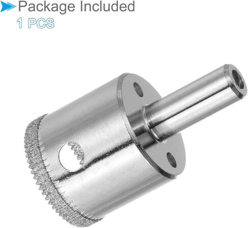 Diamond Hole Saws Drill Bits, 4mm / 5/32" Drilling Diameter, Nickel Plated Carbon Steel Drill Bit - (Applications: for Glass Ceramic Tiles Marble Stone), 10-Pieces in Saudi Arabia