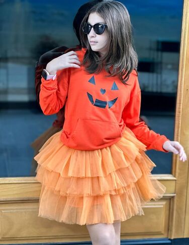Arshiner Girls Tie Dye Sweatshirts Loose Casual Hoodies Long Sleeve Pullover Hooded Tops With Pockets in Saudi Arabia
