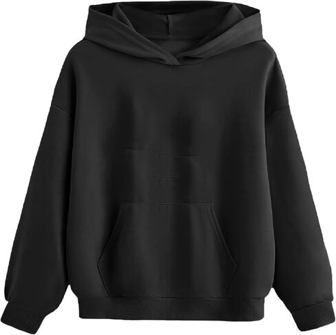 Arshiner Girls Tie Dye Sweatshirts Loose Casual Hoodies Long Sleeve Pullover Hooded Tops With Pockets in Saudi Arabia