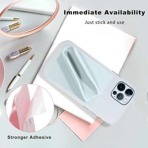 Silicone Lip Holder for Back of Cell Phone Sleeve,Lipstick Lip Glaze Phone Case Back Stick On Holder for iPhone and Android Smartphones(Purple) in Saudi Arabia