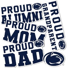 Desert Cactus Penn State Stickers Vinyl Decal Laptop Water Bottle Car Scrapbook (Family Full Sheet)