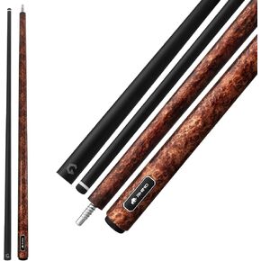 RHINO G-w Series Pool Cue - Amboyna, Bocote, Ebony, Snakewood, Thuya - 3/8-8 Joint - 12.5 mm Tip Diameter