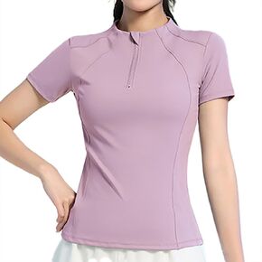 Women's Golf Polo Shirts Short Sleeve Tennis Running T-Shirts Athletic Top Volleyball Softball Golf Working Out Casual