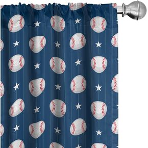 Ambesonne Vintage Floral Window Curtains, Boho Garden of Nostalgia Branches Leaves and Blooming Flowers, Lightweight Decor 2-Panel Set with Rod Pocket, Pair of - 28" x 95", Eggshell Umber Slate Blue
