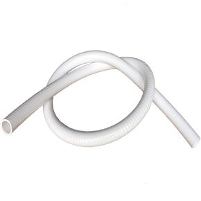 TEKTUBE 1.5" Dia. X 25' - White Schedule 40 Ultra Flexible PVC Pipe