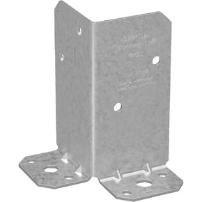 Simpson Strong-Tie ZMax Silver Steel Bracket 12 Ga.