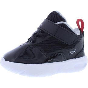 Nike Stay Loyal 3 Baby/Toddler Shoes (FB9924-006, Black/White/Wolf Grey/Varsity Red) Size 10
