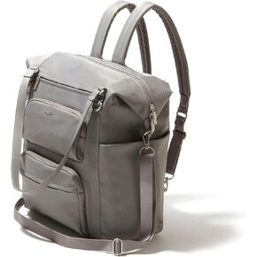 Baggallini Nolita Convertible Backpack - 14x11 Inch Travel Backpack with 16 Inch Laptop Sleeve - Lightweight Luggage Backpack