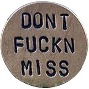 1Pc Adult Humor Novelty Golf Ball Markers Funny Golf Ball Marker for Men with Funny Words Unique Golf Gag Gifts for Men or Women Golfers On-Course Golf Accessories
