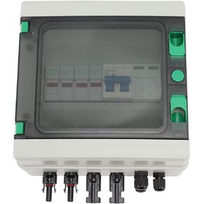 2 سلسلة الطاقة الشمسية الكهروضوئية الموحد مربع DC1000V 2 في 1 خارج 15A قواطع دوائر