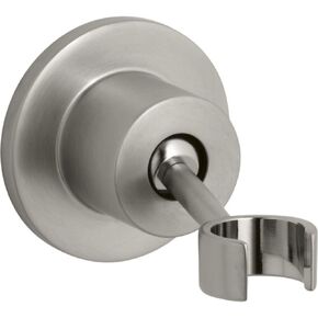 KOHLER K-975-BN Stillness Adjustable Wall-Mount Bracket, Vibrant Brushed Nickel