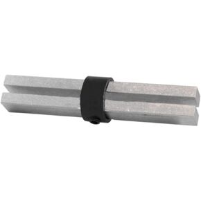 The Light Source Mega-Quick Pipe Splice for 1-1/4 Sch. 40 Pipe, Black Anodized