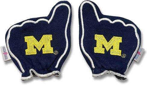 Day1Fans Officially-licensed Protective Baby Mittens (Penn State Navy, 0-3 Months, Penn State Nittany Lions) in Saudi Arabia