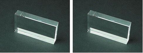 United Scientific Supplies RCB075 Rectangular Block, 15 mm Height, 50 mm Wide, 75 mm Length, Acrylic in Kuwait