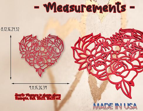 Urbalabs You Stole My Heart Wood Heart Wall Decor 12" Inch Modern Red Sparkle Love Wall Decor Minimalist Wooden Heart Decor For Bedroom Wood Sculpture Panel Love Decor Laser Engraved Made In USA (12 in Saudi Arabia