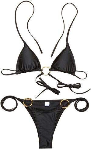 MOXILYN Sexy Floral Print Bikini Sets High Cut String Cute Swimwear 2 Piece Underwire Bathing Suit in Saudi Arabia