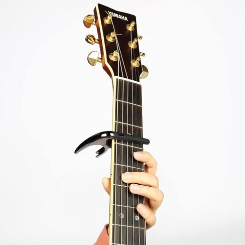 Guitar Capo for Acoustic Guitar 6 String, Electric Guitar, and Ukulele - Simple Design Solidly Made Guitar Accessories & Capos for Guitar Players and Learners in Saudi Arabia