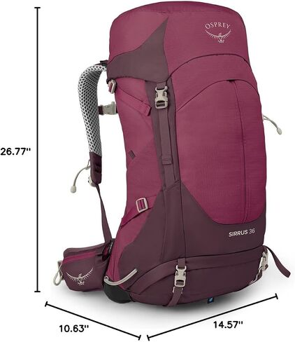Osprey Sirrus 24L Women's Hiking Backpack, Tunnel Vision Grey in Kuwait