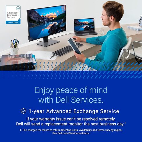 Dell S2425HS Monitor - 23.8 Inch, FHD (1920x1080) Display, 100Hz refresh rate 1500:1 contrast ratio, TÜV Rheinland Eye comfort 4 Star, Integrated 2x5W speaker, Height/Tilt/Swivel/Pivot - Ash White in Saudi Arabia