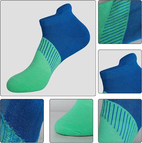 JOYNÉE Mens Athletic Ankle Sports Running Low Cut Socks for Men 6 Pairs in Kuwait