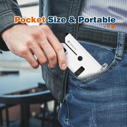 100x-250x Mini Pocket Microscope for Kids Adults, Protable Handheld Microscope with 5 Microscope Slides, Phone Adapter, Miniscope Portable Microscope Kit for Kids Adults Science Lab Education, Green in Saudi Arabia