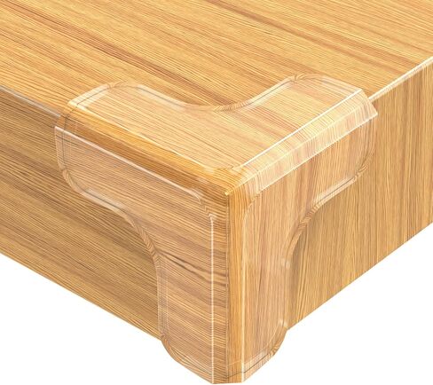 Corner Protector Baby Proof,E-PRONSE Upgraded Airbag T-Shaped Table Corner Protectors, Strong Sticky Clear Corner Protectors for Furniture 8Pcs in Saudi Arabia