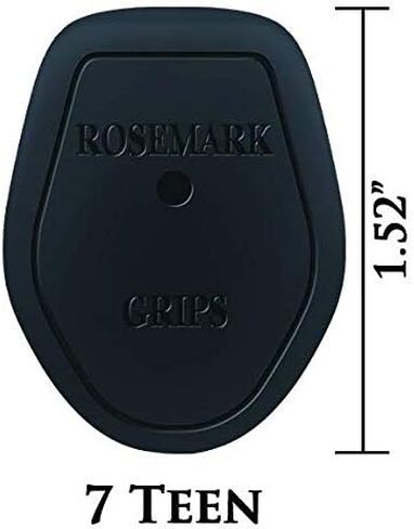 مقابض Rosemark مقاس 7 مراهقين من الألياف الدقيقة/السيليكون باللونين الأزرق والأبيض، مقاس 43.18 سم in Saudi Arabia
