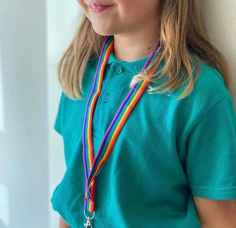 Childrens Sized Fun Neck Lanyards with Safety Breakaway - Made Exclusively for Children in Saudi Arabia