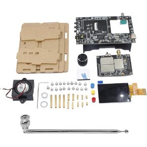 DIY Radio Kit Portable Shortwave Radio Receiver FM AM MW SW Air SSB LSB USB Full Band Radio Receiver for Hams with AM/SW Donut Antenna & Hi-Z Amplifier for Adults Student STEM Education