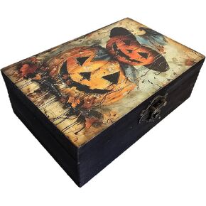 RK Collections Peacock Trinket Keepsake Box. Wooden Jewelry Box for Storage and Peacock Lovers | Gift Idea, Animal Ornaments Case/Holder for Home Decor - 6.5" x 4.3" x 2.3" (7PS)