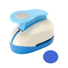 1.25 inch Circle Punch Craft Lever Punch 31.75mm Circle Paper Punch 1.25 inch Single Hole Punch Decorative Paper Stamping Machine, Round Shape，for DIY Card Making Arts Fun Projects