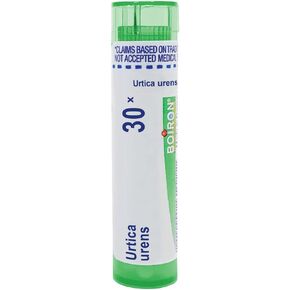 Boiron Urtica Urens 30X for Skin Rash with Itching Due to Allergies - 80 Pellets