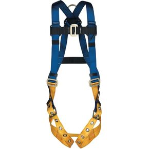 Werner H412002 Basewear Standard (1 D Ring) Harness, Universal Tongue Buckle Legs, 1per Pack