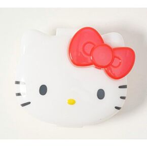 صندوق حبوب الوجه هالو كيتي - منظم الأدوية - محمول وخفيف الوزن in Kuwait