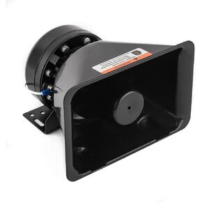 100W Ultra Slime Speaker Car Police Siren Metal Ultra Slime Octagon Compact Flat Speaker,DC12V,100W,Capable with Any 100 Watt Police Siren