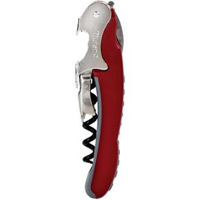 Double Power Waiter's Soft-touch Corkscrew - Burgandy