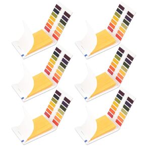 6 Pack Litmus PH Test Strips 480 Strips, PH 1-14 Test Litmus Paper for Teaching, Student, Chemistry PH Test Strips Experiment, PH Paper Test Strips & PH Soap Making Testing Strips for Water Soil Test in Saudi Arabia