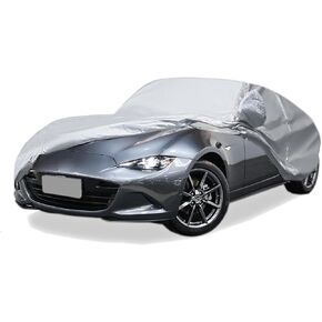 7 Layers Car Cover for VW Beetle Bug Sedan 2-Door Saloon,Waterproof All Weather Snowproof UV Protection,Full Exterior Cover Outdoor Indoor with Door Zipper,Windproof Strap,Anti-Theft Lock
