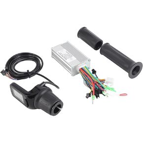 VBESTLIFE Electric Bike Controller Set, 36 48V 250 350W Universal Electric Bike Electric Scooter Controller LCD Split Meter