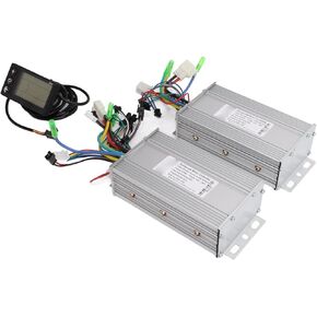 VBESTLIFE Electric Brushless Controller,Dual Drive 36/48V 500W Electric Scooter Brushless Motor Controller 866 LCD Display