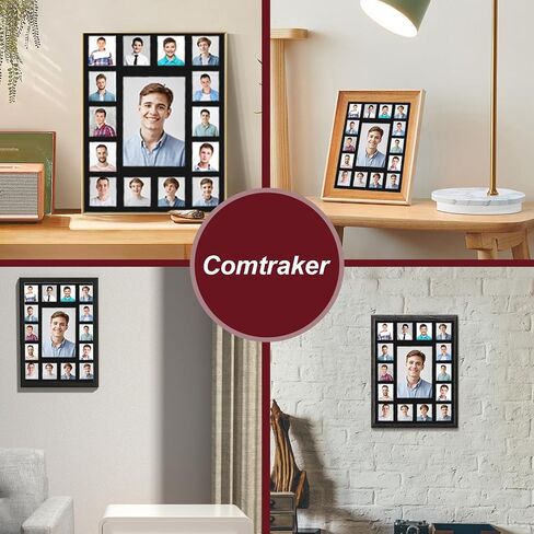 School Picture Frame Pre-K to 12 Photo Black Mat(No Frame) School Sign First Day and Last Day - Kindergarten to 12th Grade High - (15Photos，11×14)（15black in Saudi Arabia