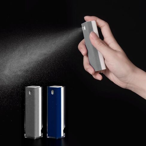 CLICK CLEAN Screen Cleaner, Fingerprint Proof Screen Cleaner Spray, All-in-One Cleaner with Microfiber, Shell and Phone Stand for All Phones, Laptop and Tablet Screens (Pink) in Kuwait
